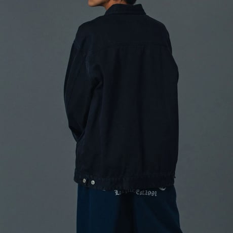 XLARGE | WASHED WORK JACKET(BLACK)