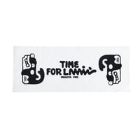 Time For Livin‘ / Jason Keam Made in LBC for T.F.L "TENUGUI" ( WHITE )