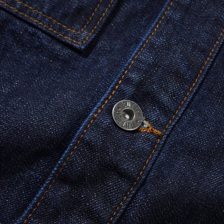 Butter Goods | BUTTER GOODS × DANIEL JOHNSTON  Bull Selvedge Denim Jacket(Indigo)