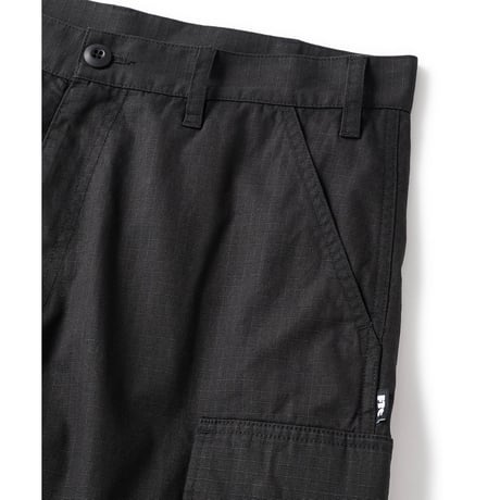 FTC | RIPSTOP CARGO SHORT "BLACK" (FTC026SUMB04)
