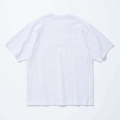 COTTON RESEARCH CLUB | S/S Tubular T-Shirt (WHITE)
