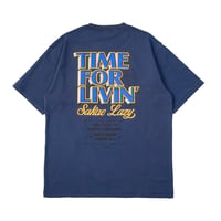 Time For Livin′ / Sign Painting S/S Tee (Navy)