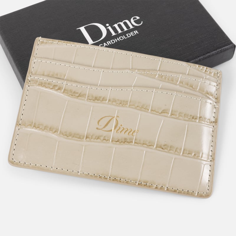 Dime / Croc Cardholder (2 Color) | T.F.L online