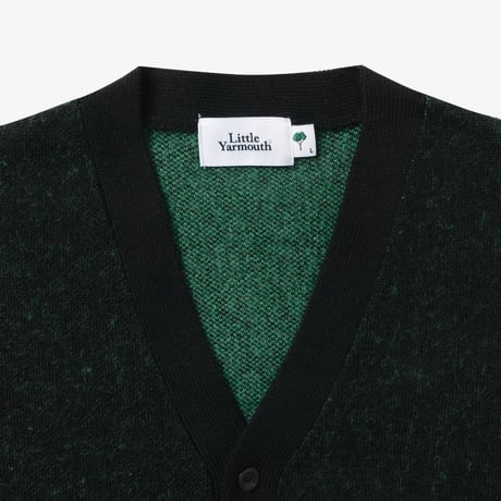 Little Yarmouth | Grid Knit Cardigan (Black)