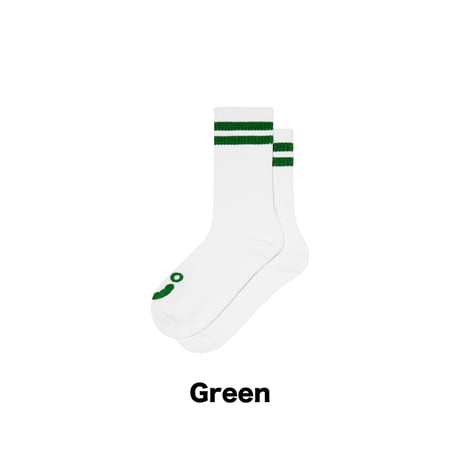 POLAR SKATE CO. / Rib Socks - Happy Sad (3Color)