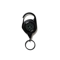 坩堝 (RUTSUBO) | Premium Retractable Carabiner (Black)