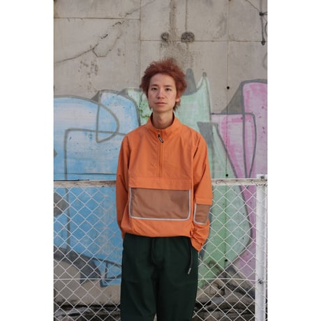 GRAMICCI | Gramicci & ALWAYTH & MY LOADS ARE LIGHT NYLON JACKET(ORANGE)