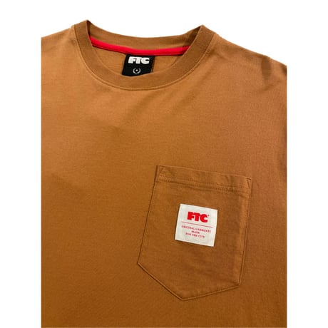 FTC | POCKET TEE "BROWN"