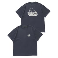 XLARGE | BACKSIDE OG S/S TEE(NAVY)