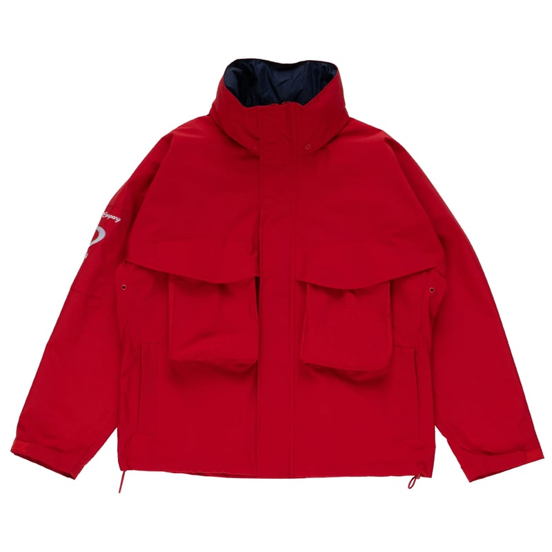 POP TRADING ジャケット Pop Trading Company - Logo-Embroidered Shell Jacket - Gray