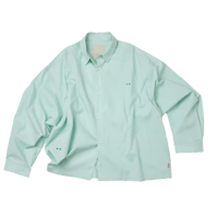 GOOPiMADE |  GCMP-S1 Hidden in Stripe Shirt (Green)