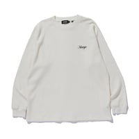 XLARGE | THERMAL L/S TEE(OFF WHITE)