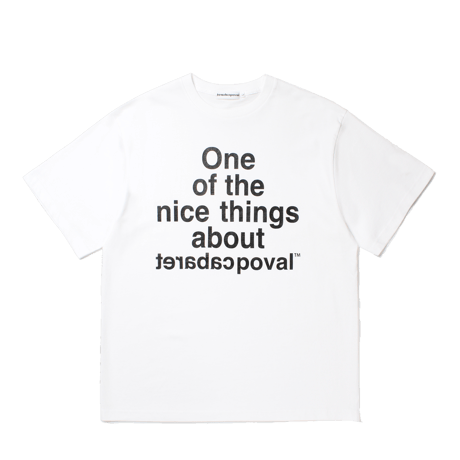 CABARET POVAL | Nice Things Tee(White)