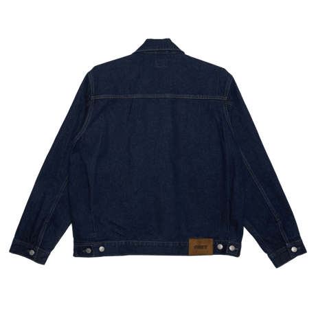 OBEY | OBEY BASE TRUCKER JACKET(RINSE INDIGO)