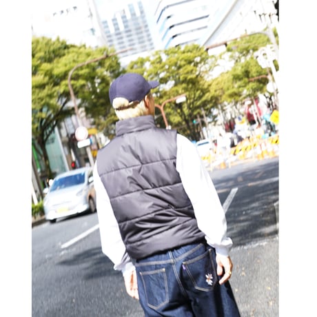 Time For Livin' / SLAD PADDED VEST (BLACK)
