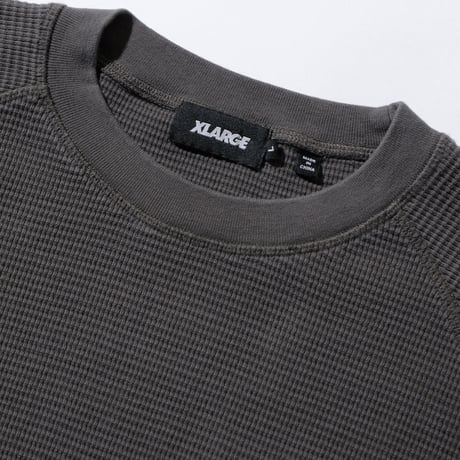 XLARGE | THERMAL L/S TEE(OFF WHITE)
