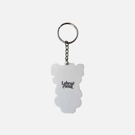 LABROS / Heartie Keychain (White)