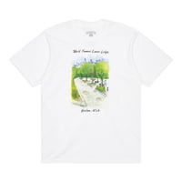 QUARTER SNACKS / LENOX TEE (WHITE)