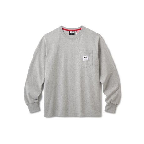 FTC | POCKET L/S TEE "GRAY" (FTC026SPSH07)