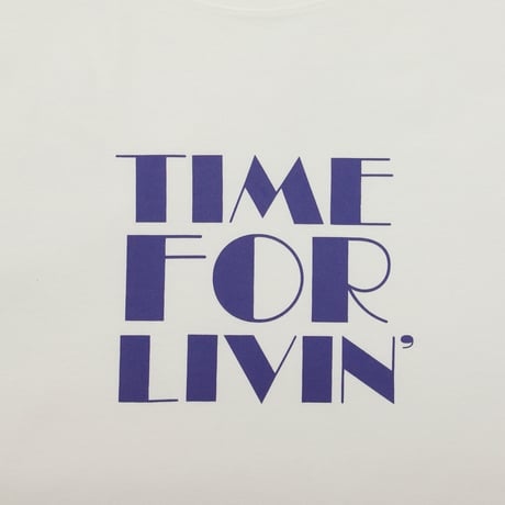 Time For Livin′ / ACADEMIC LOGO S/S TEE (WHITE)
