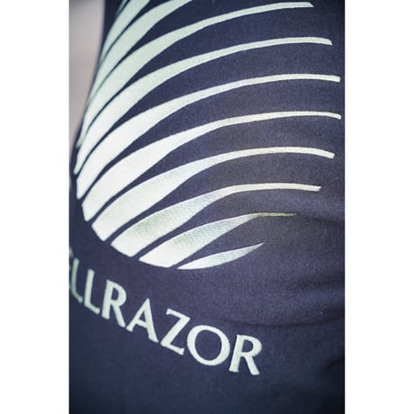 HELLRAZOR / LOGO EMB CREWNECK (BLACK)