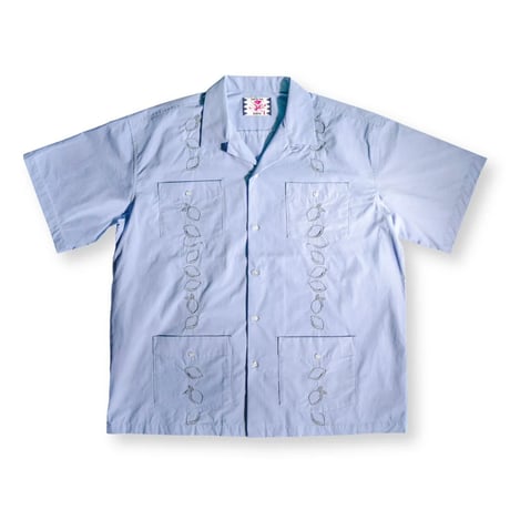 SON OF THE CHEESE | LEMON CUBA SHIRT(BLUE)