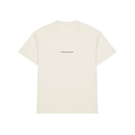 POETIC COLLECTIVE | Burning Skull T-shirt (IVORY)