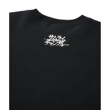 FTC | "FTC x SAMURAI CHAMPLOO" SUN FLOWER CREW NECK "BLACK" (FTC025SCSW04)