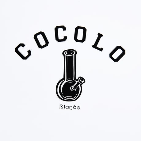 COCOLO BLAND / ORIGINAL BONG S/S TEE (WHITE)