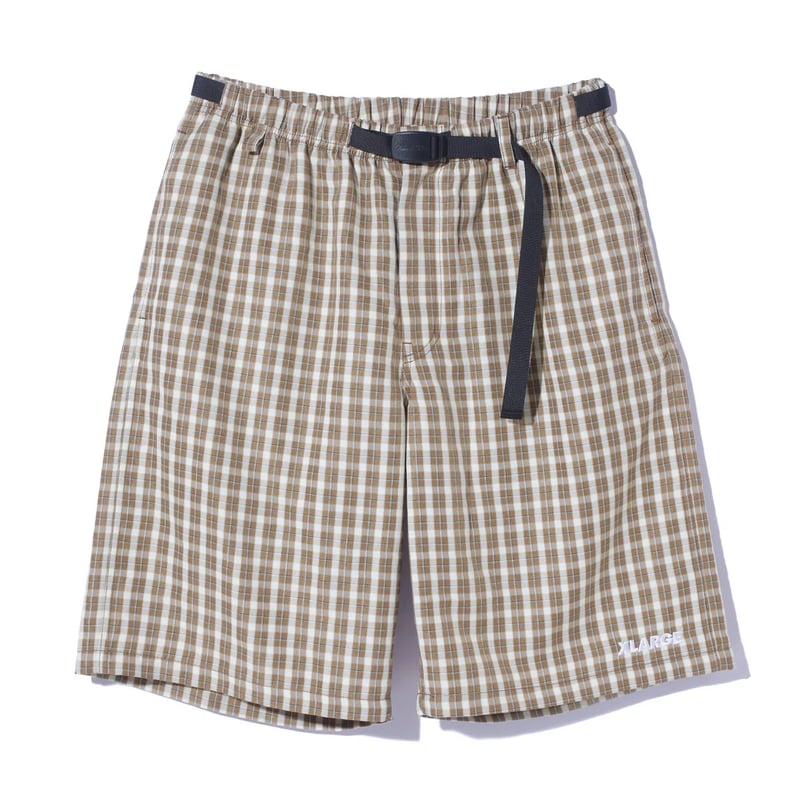 XLARGE | EASY CHECK SHORTS(BEIGE) | T.F.L onlin XLARGE | EASY CHECK SHORTS(BEIGE) | T.F.L onlin
