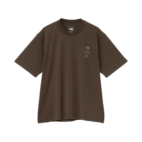 THE NORTH FACE |GAR SMALLER TYPOGRAPHIC S/S TEE (SB/スレートブラウン)