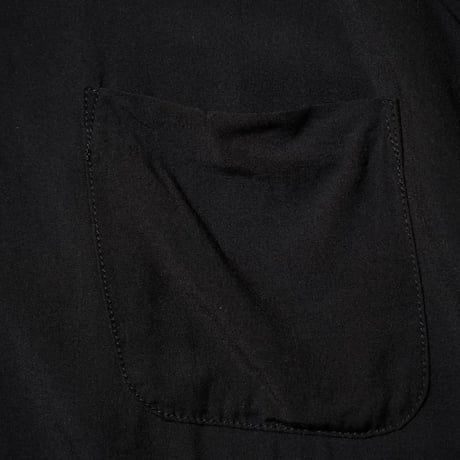 DEL MAR sportswear / 60S BOWLING SHIRT (BLACK)