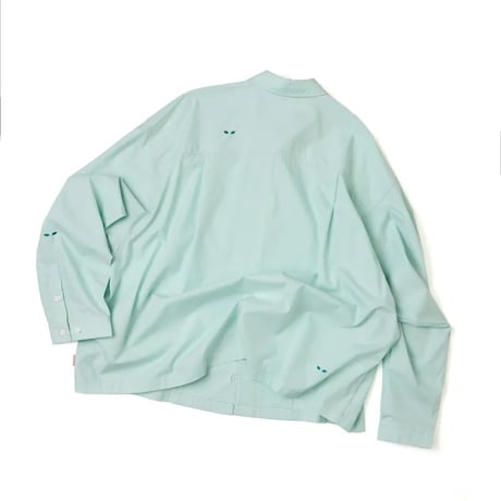 GOOPiMADE |  GCMP-S1 Hidden in Stripe Shirt (Green)