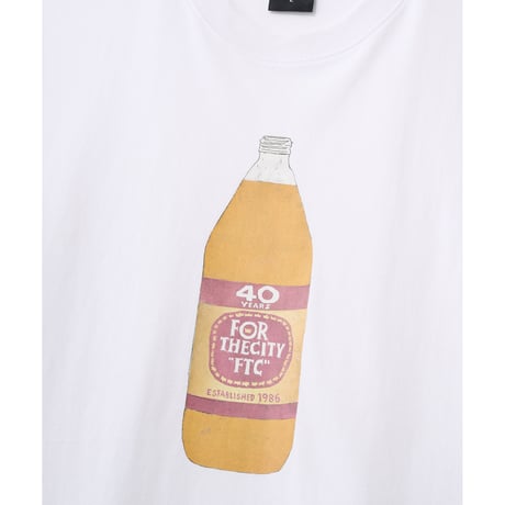 FTC | 40TH TEE - Artwork by Simon Evans. "WHITE" (FTC026SUMT03)