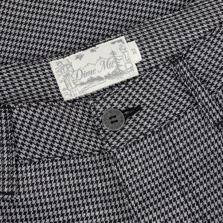 Dime / Baggy Houndstooth Shorts (Gray)