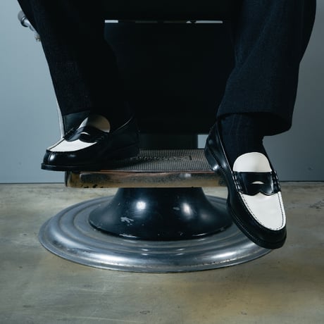 The Kenford Fineshoes |COMBI LOAFERS(BLACK WHITE/Man)