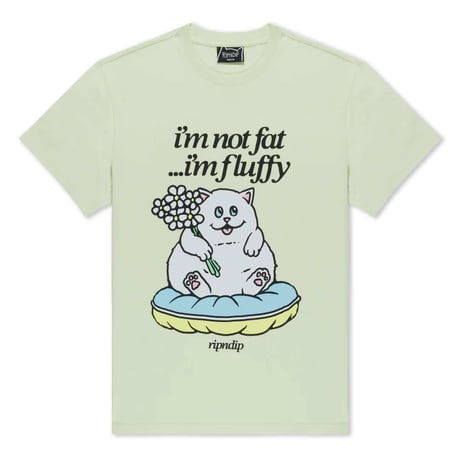 RIPNDIP | FLUFFY BABY TEE(LIME)