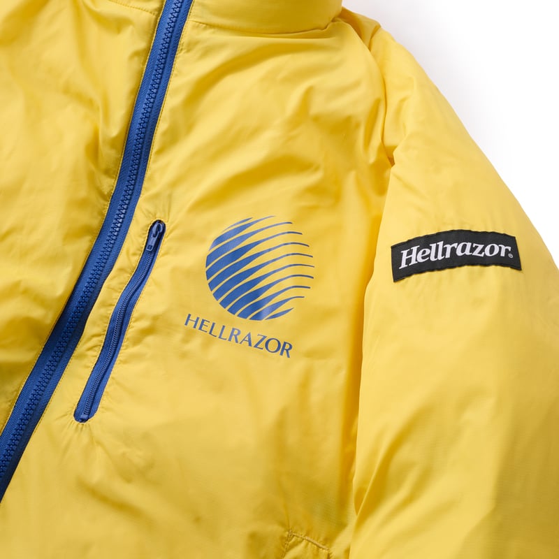 HELLRAZOR / RIPSTOP REVERSIBLE DOWN JACKET (BLU