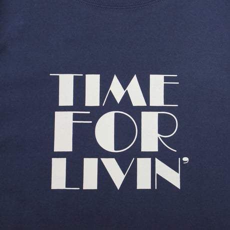 Time For Livin′ / ACADEMIC LOGO S/S TEE (NAVY)