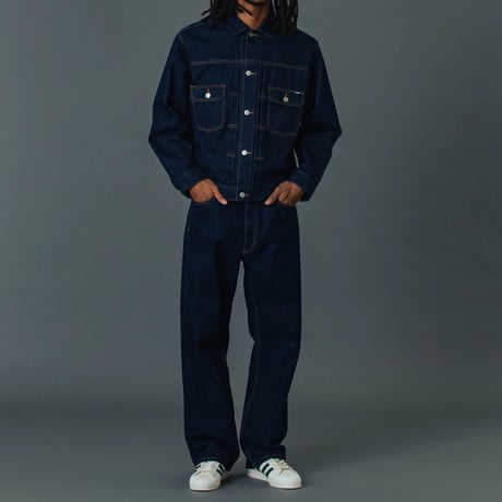 XLARGE | STAR LOGO DENIM JACKET(INDIGO)