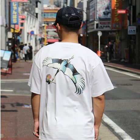 NEMES | 299 NEMES x HEAT "TSURU" T-SHIRT(White)