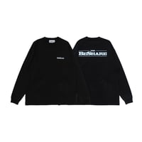 BE-SHARE|STORE LOGO L/S TEE (Black)