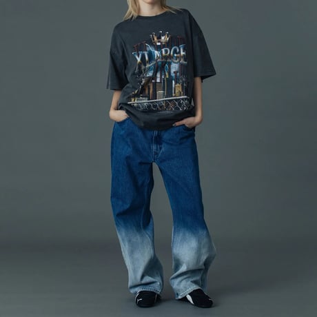 XLARGE | CITYSCAPE S/S TEE(BLACK)