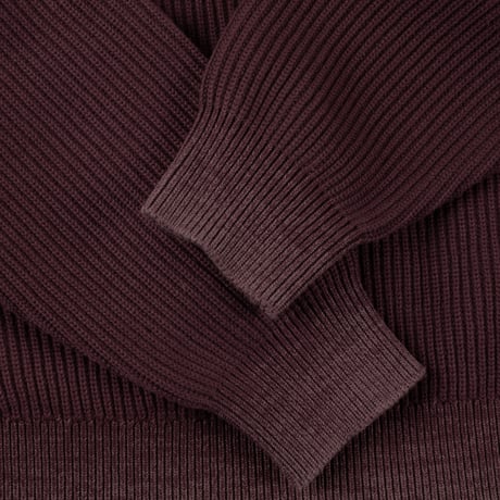 Dime / Double Zip Knit (Wine)
