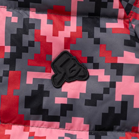 SPECIAL GUEST K.K.|SEX CAMO Reversible Down Jacket(Red/Black)