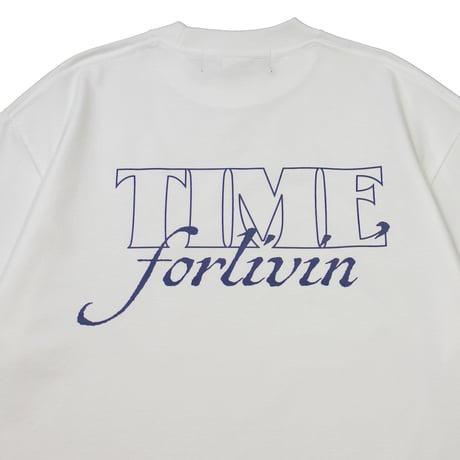 Time For Livin′ / CR LOGO S/S TEE (WHITE)