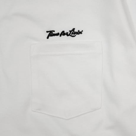 Time For Livin′ / EMB POCKET "1950" LOGO S/S TEE (WHITE)
