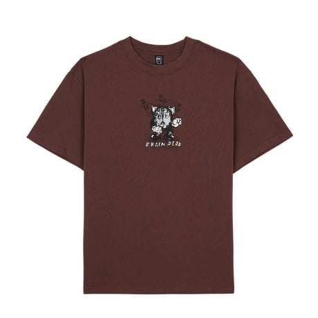 BRAIN DEAD | TIME IS NIGH T-SHIRT(BERRY)