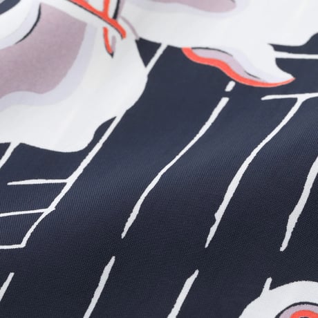 SUN SURF / RAYON HAWAIIAN SHIRT "WHITE GINGER" (BLACK)