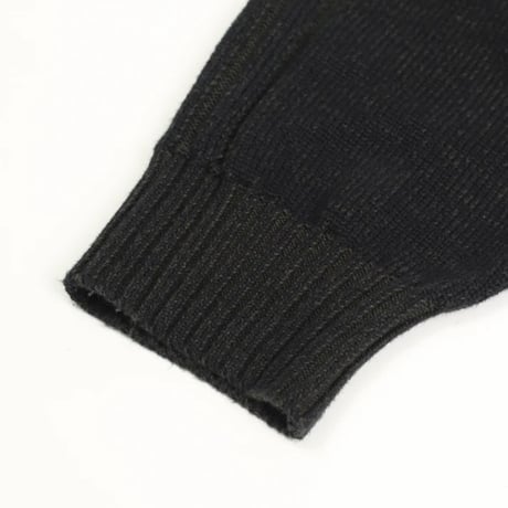 YARDSALE / HEATHERED FULLZIP HOOD (BLACK)